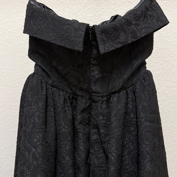 Jacquard Strapless Midi Dress BHLDN - Picture 8 of 12